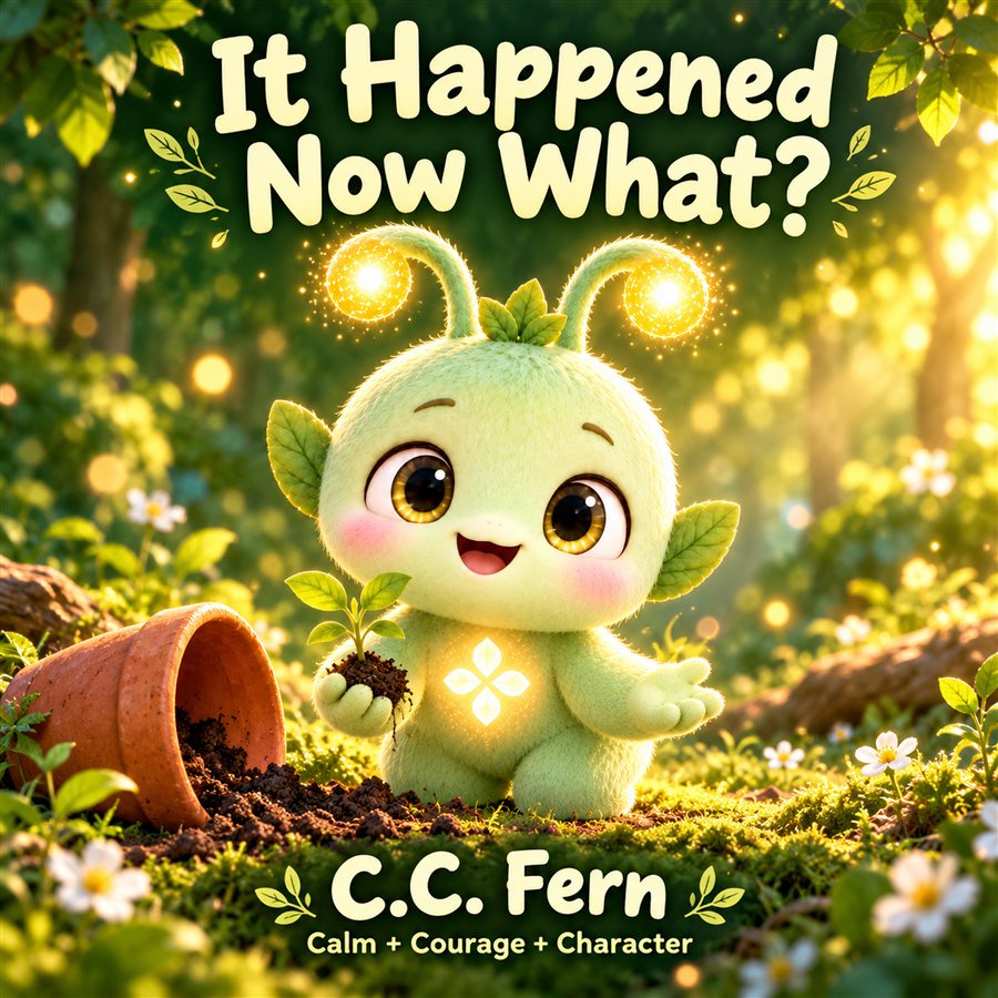 It Happened Now What? — original C.C. Fern cover artwork