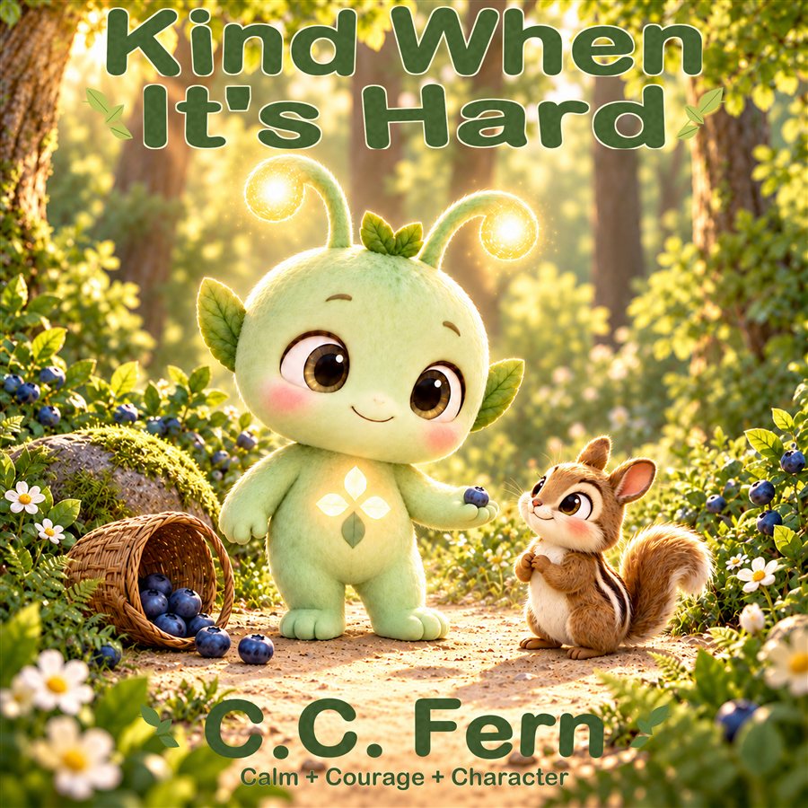 Kind When It's Hard — original C.C. Fern cover artwork