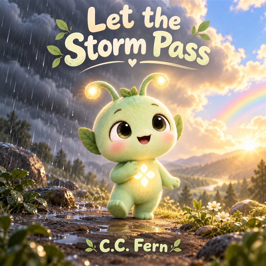 Let the Storm Pass — original C.C. Fern cover artwork
